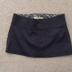 Guess Jeans Black Mini Skirt Size: 26